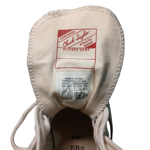 Converse Classic White High-Tops with Red Accents - Picture 8 of 8